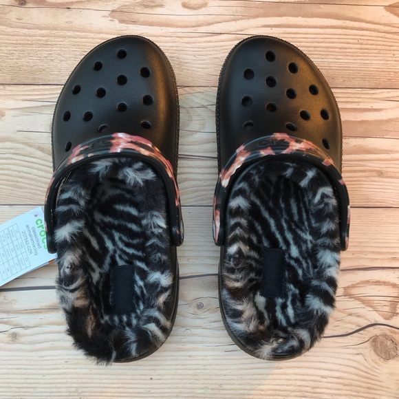CROCS Shoes Crocs Classic Lined Animal Remix Clog Poshmark
